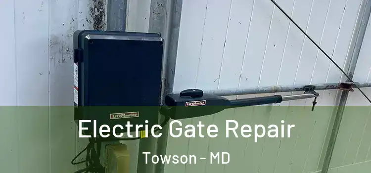 Electric Gate Repair Towson - MD